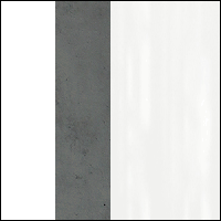 Biały / Beton Ciemnoszary / Biały Połysk