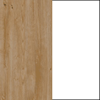 Dąb Ribeck / Biały mat