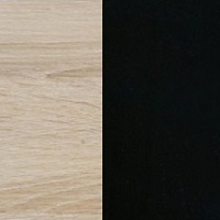 Dąb sonoma / Czarny